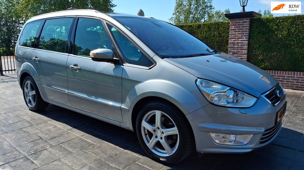 Ford Galaxy 2.0 SCTi Automaat 7 persoons Leder Pano Navi Cam, Euro 5, Gebruikt, 4 cilinders, Automatische klimaatregeling