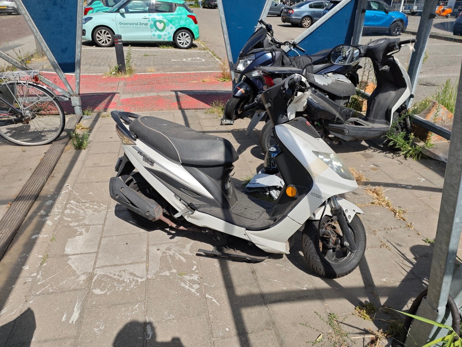 Kymco VP50 project/onderdelen, Fietsen en Brommers, Scooters | Kymco, Ophalen, Gebruikt, Overige modellen, Benzine