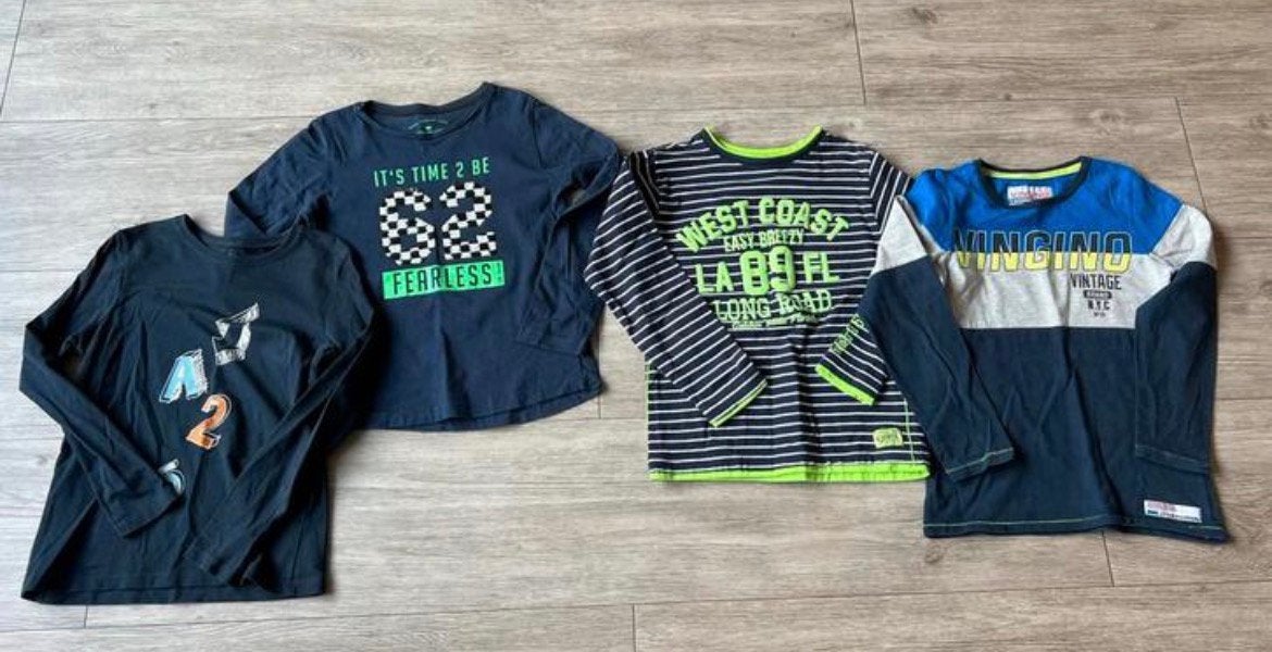 Jongenskleding 128 jeans shirts blouse vest joggingbroek igs, Ophalen of Verzenden, Gebruikt, Jongen, Overige typen
