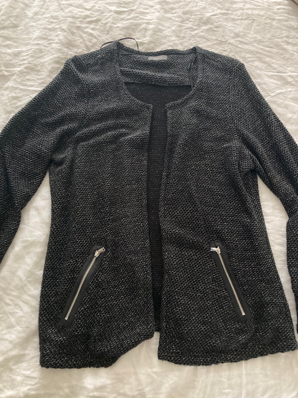 Zwart vest maat L, Ophalen of Verzenden, Zo goed als nieuw, Maat 42/44 (L), Zwart