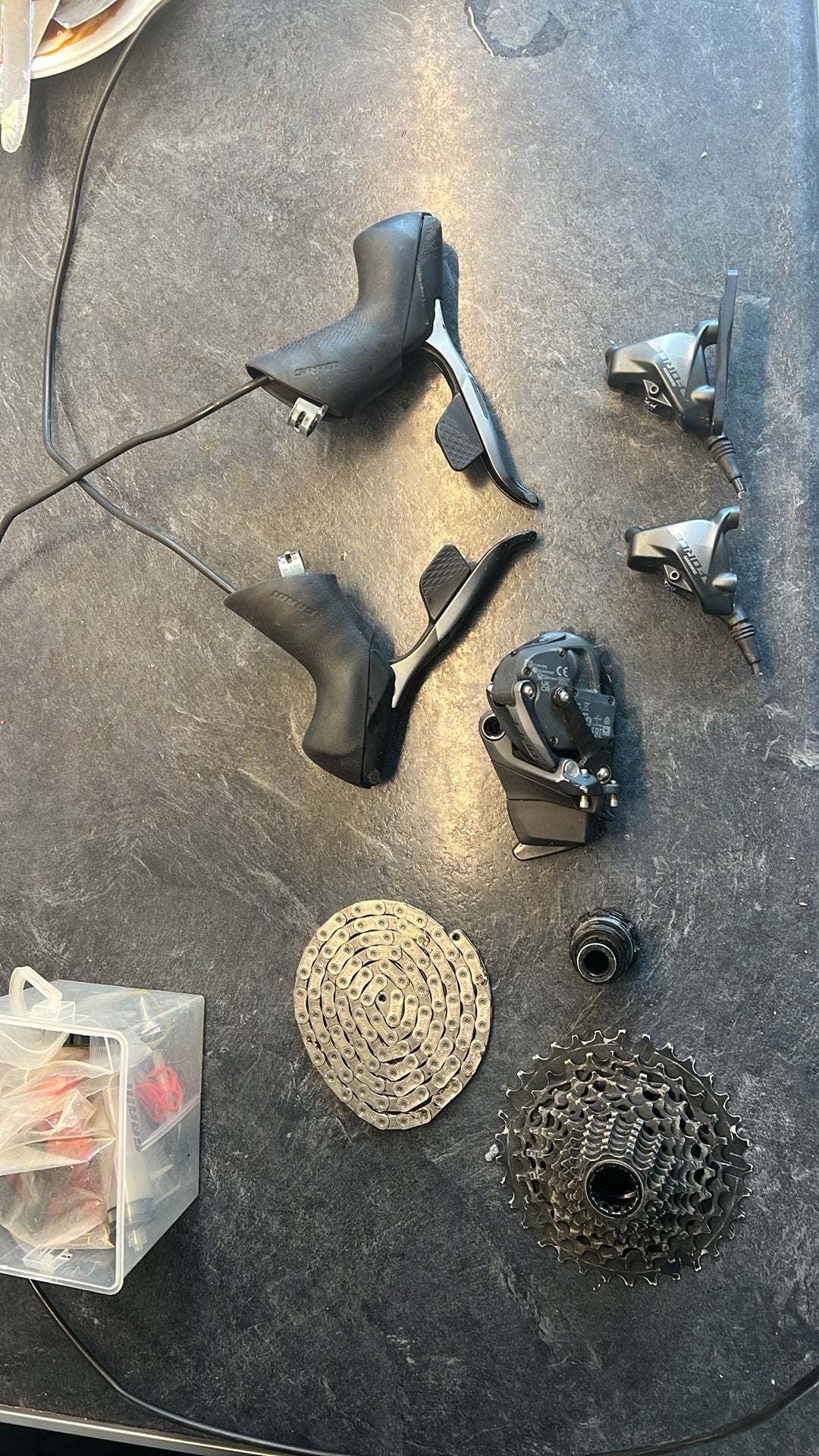 Sram force axs etap d1 1x12 speed, Fietsen en Brommers, Fietsonderdelen, Ophalen of Verzenden, Zo goed als nieuw