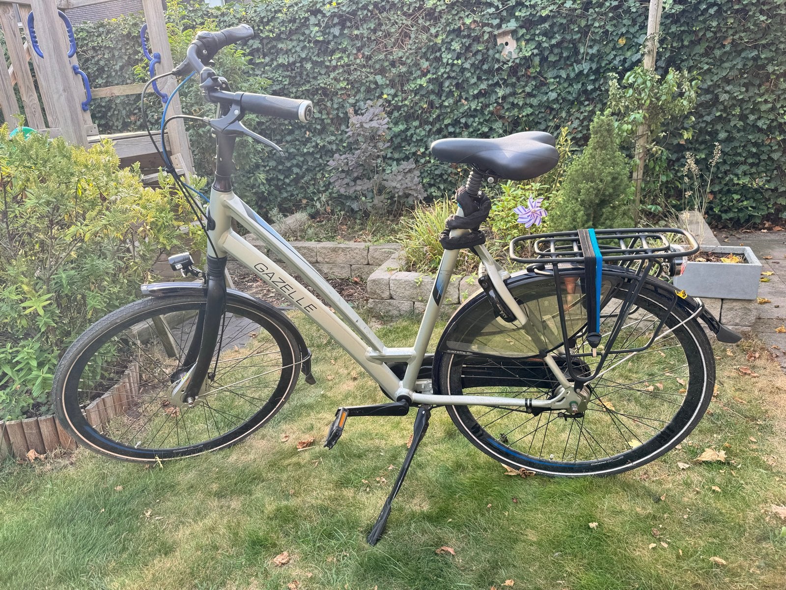 Gazelle fiets frame maat 61, Ophalen, (Extra) lage instap, Velgrem, 56 cm of meer