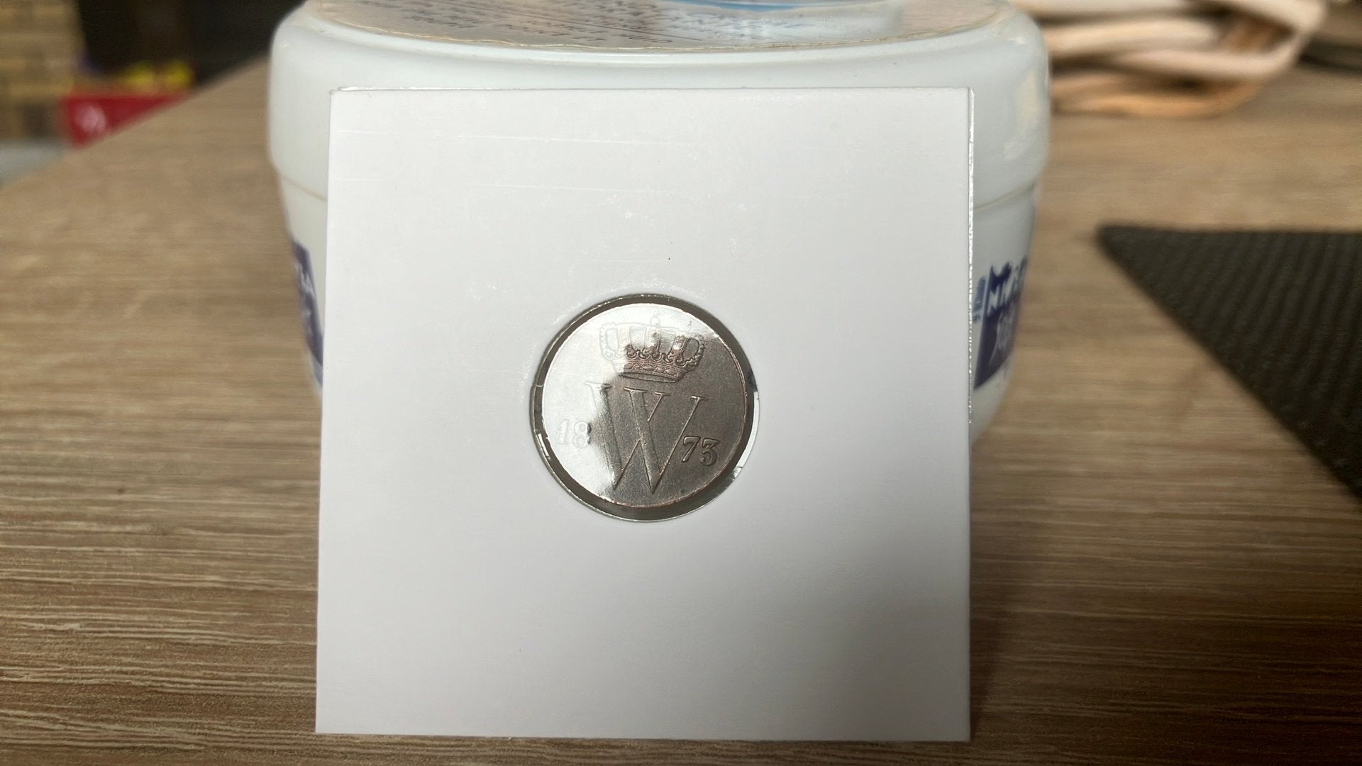 1/2 cent 1873 koning Willem III, Ophalen of Verzenden, Koning Willem III, Overige waardes