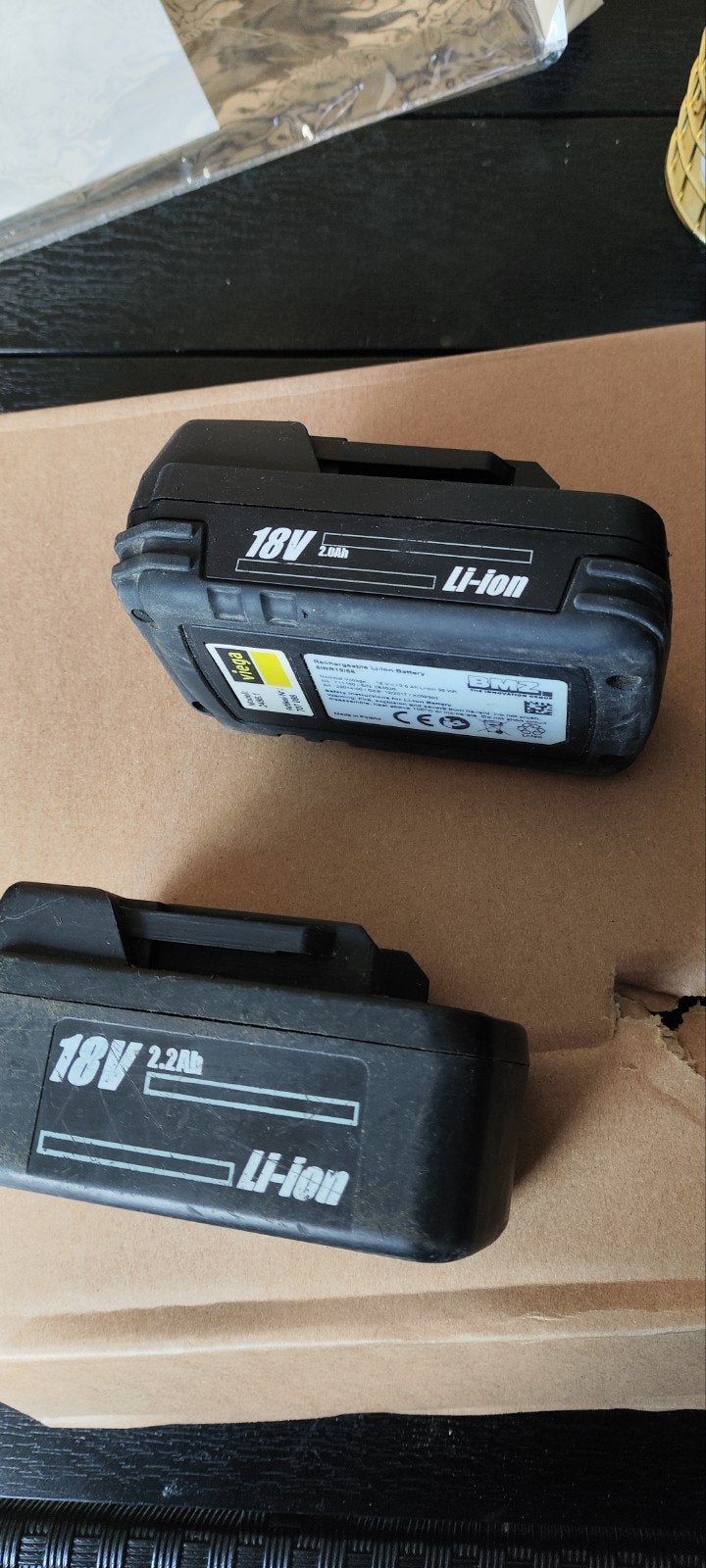VIGA Accu voor Perstang 18V 2.2Ah Li-ion, Ophalen of Verzenden, Gebruikt, Overige typen