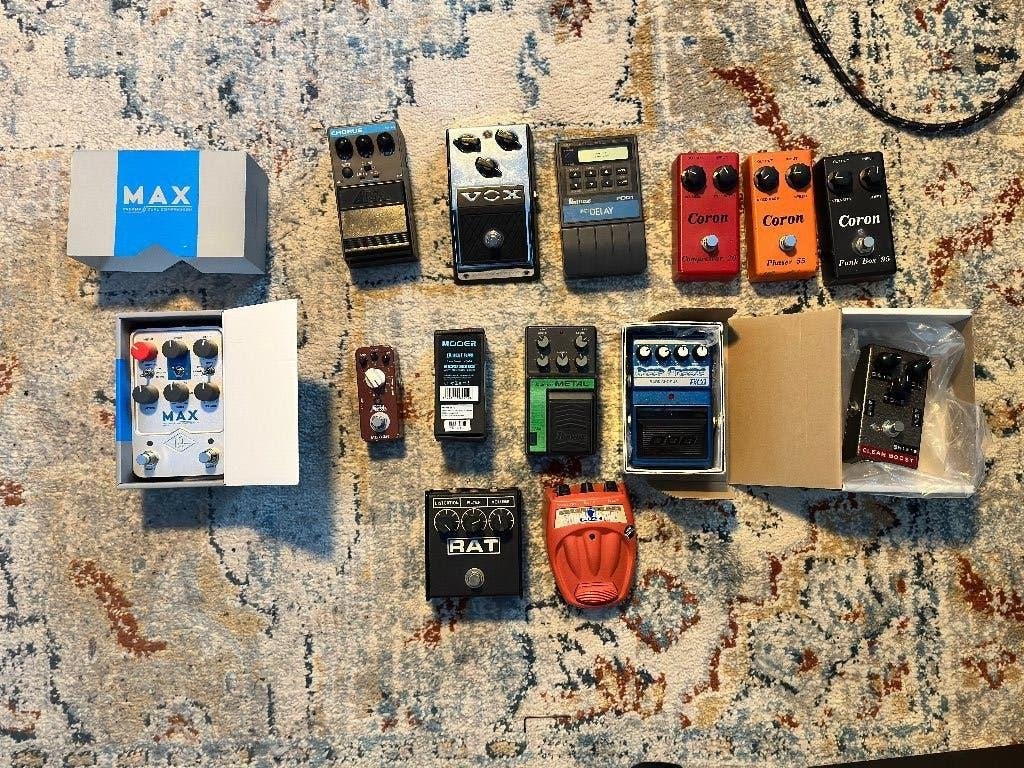 Diverse gitaareffecten te koop of te ruil, Muziek en Instrumenten, Effecten, Ophalen of Verzenden, Gebruikt, Delay of Echo