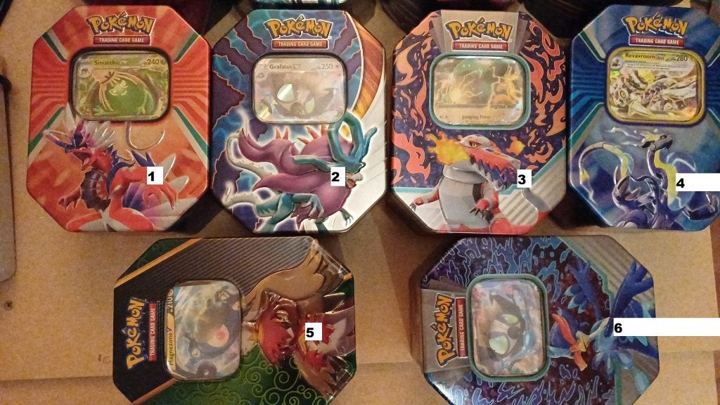 pokemon map plus blik met 221 kaarten