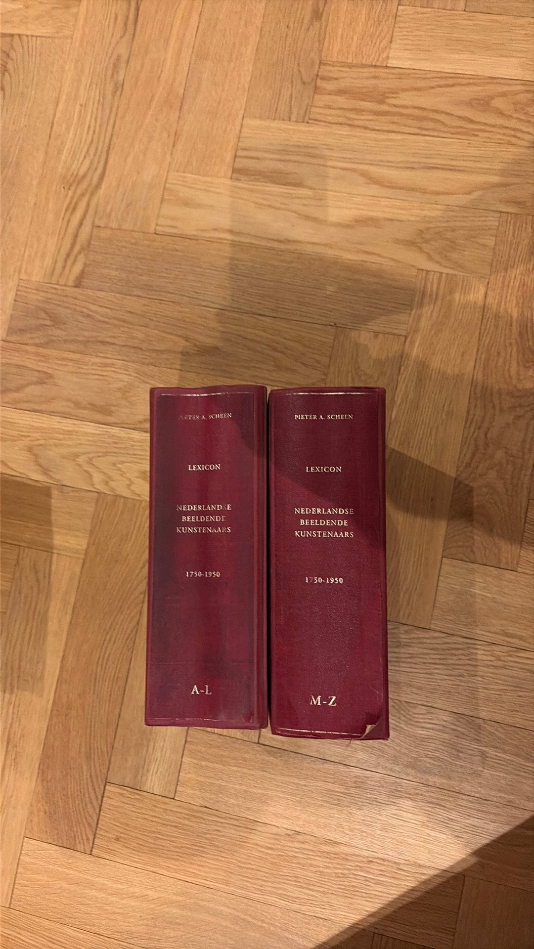 Nederlandse beeldende kunstenaars lexicon van Pieter Scheen., Ophalen, Gelezen, Overige uitgevers, Nederlands