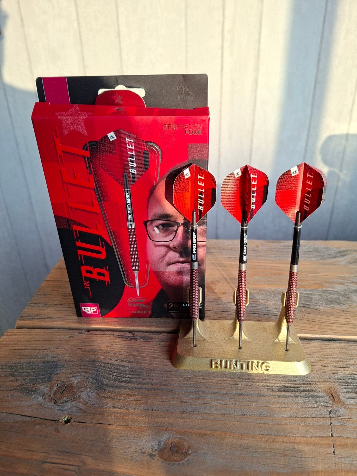 Target Darts The Bullet Generation Four 25g Steel Tip, Verzenden, Nieuw, Pijlen