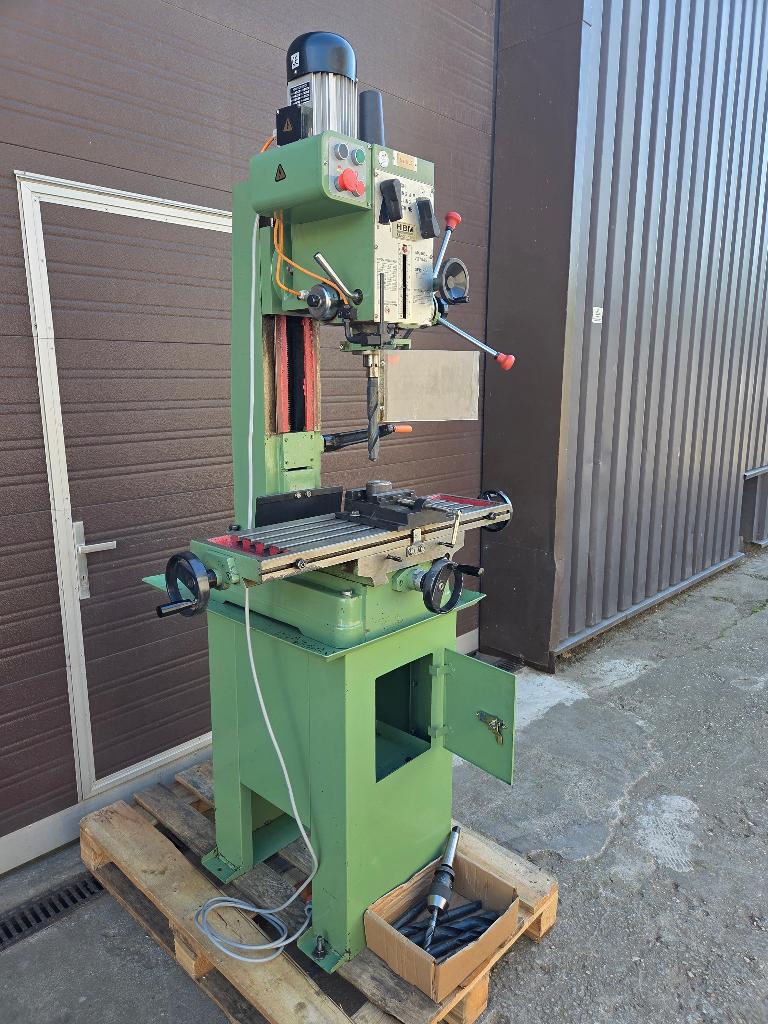 Tandwielkop Boor- en freesbank HBM ZX7045., Gebruikt, Overige soorten, Ophalen of Verzenden, HBM machines