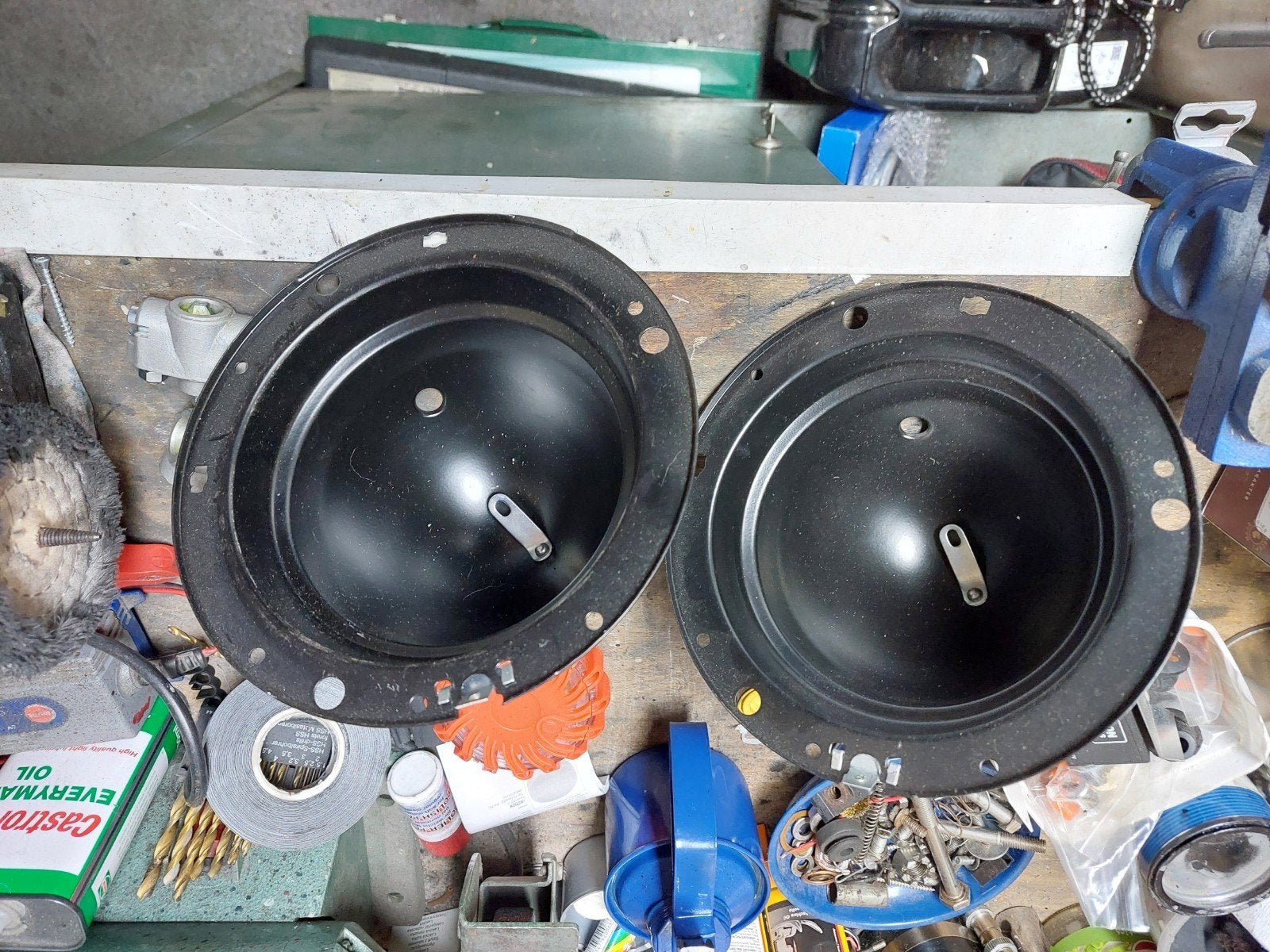 Koplamp bowls MGB, Ophalen, Nieuw, Voor, MG