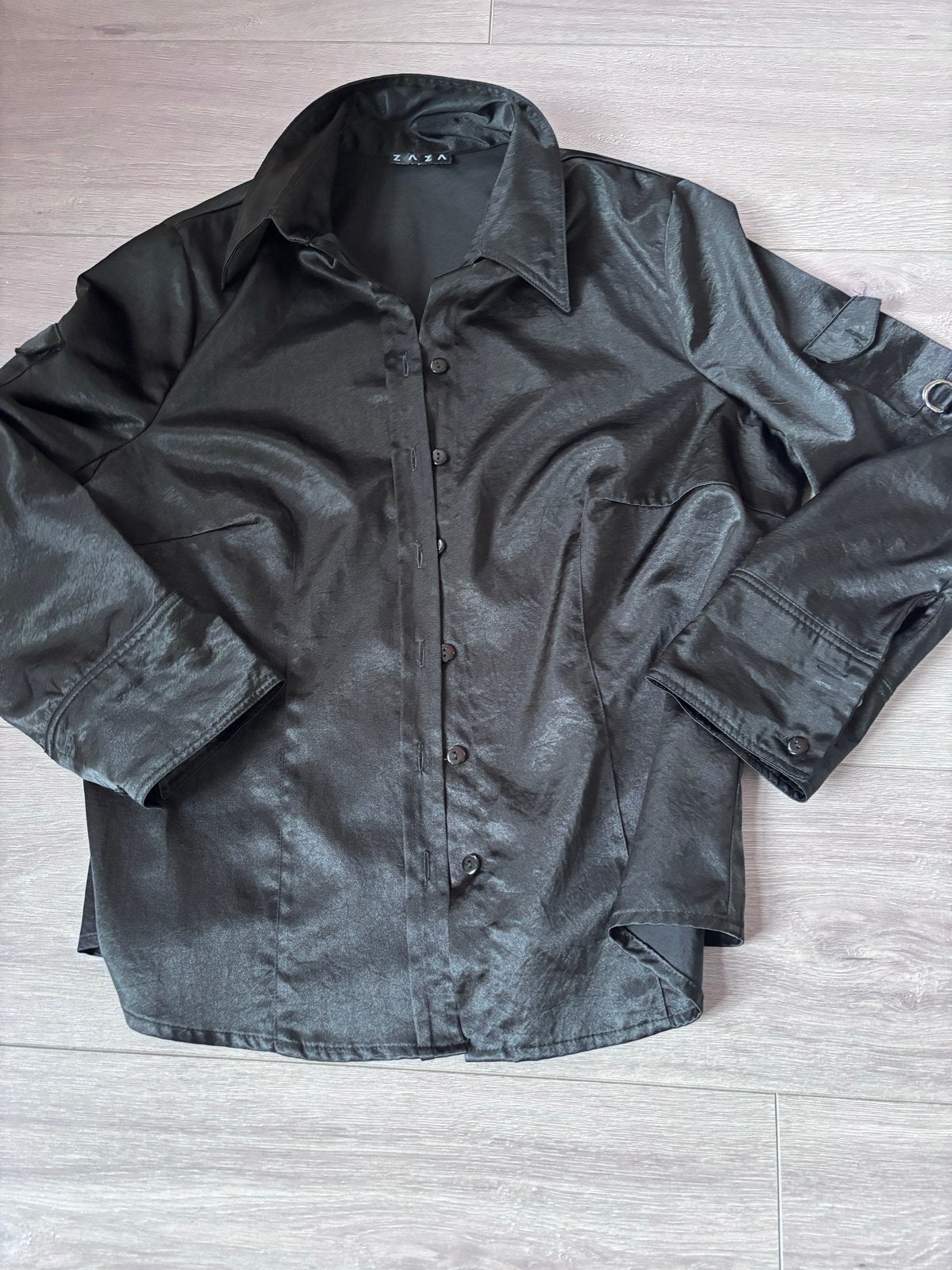 Zaza blouse maat 42 - Zo goed als nieuw, Ophalen of Verzenden, Zo goed als nieuw, Maat 42/44 (L), Zwart