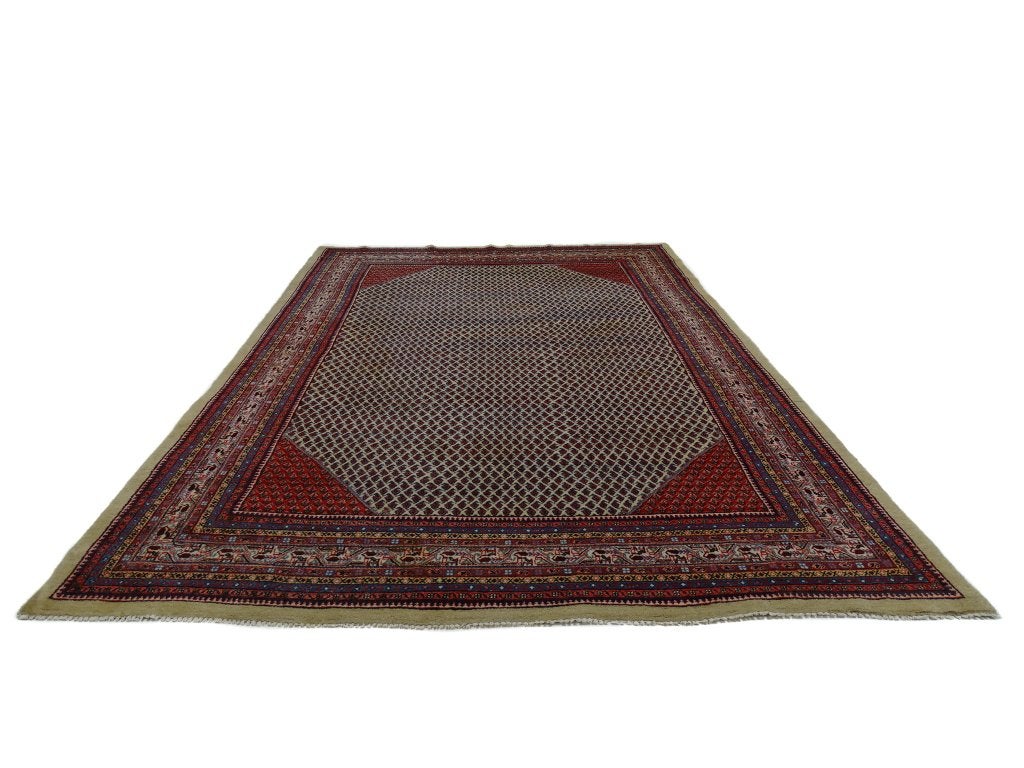 Perzisch tapijt - Sarouk Mir - 395 x 267 cm - Handgeknoopt, Antiek - Klassiek - Modern - Eclectisch, -, -, 200 cm of meer