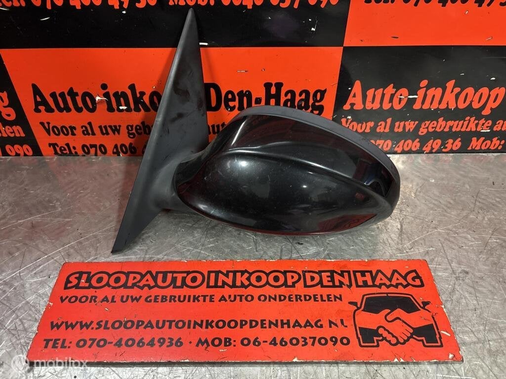 BMW 3-serie E90 E91 ('05-'08) Buitenspiegel Links | 475/9, Gebruikt, Ophalen of Verzenden, BMW
