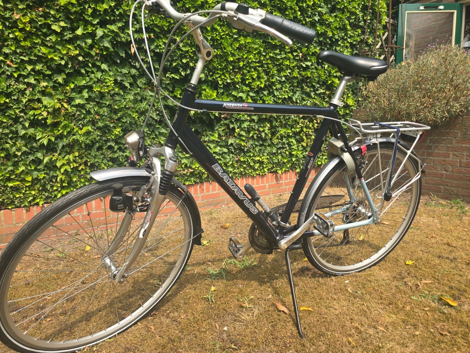 Batavus Kayenta fiets met versnellingen en vering, Ophalen, Velgrem, Versnellingen, Batavus
