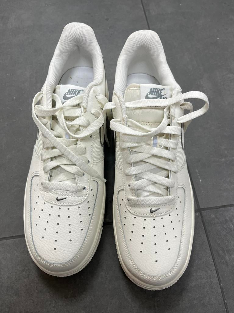 Nike air 44, Ophalen, Wit, Nieuw, Sneakers of Gympen