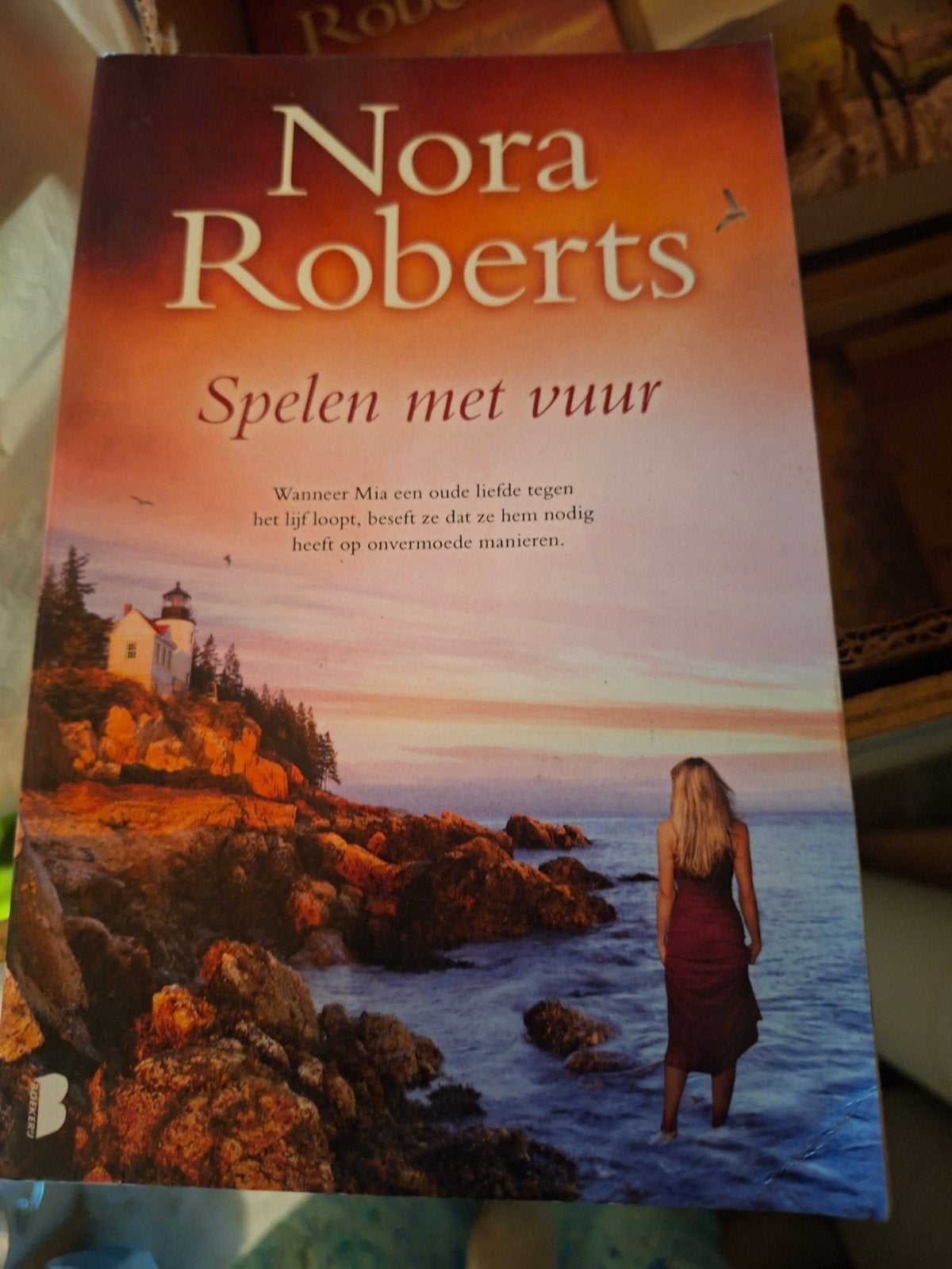 Nora roberts spelen met vuur, Ophalen of Verzenden, Gelezen