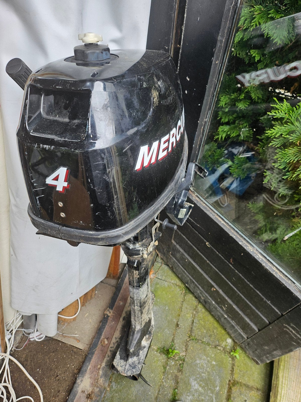 Mercury F4ML 4pk buitenboordmotor - FourStroke, Ophalen, Gebruikt, Minder dan 5 pk, Viertaktmotor