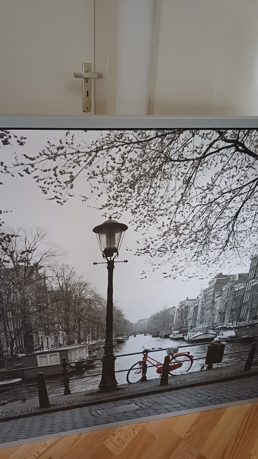 IKEA VILSHULT Amsterdam Canvas Schilderij 140x100 cm, Ophalen, 100 tot 125 cm, 75 – 100, Print