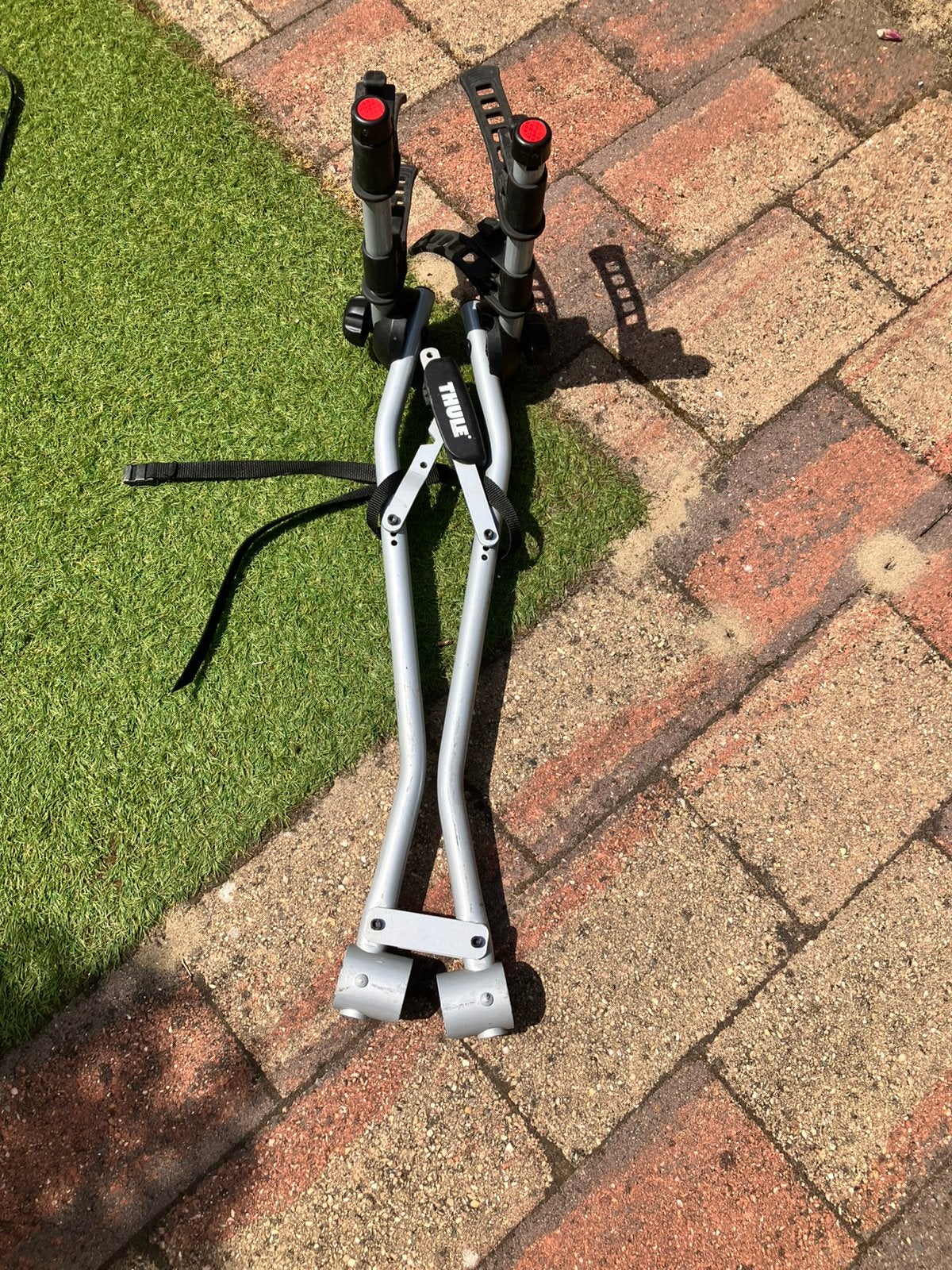 Thule 970+kentekenhouder voor fietsendrager, Auto diversen, Fietsendragers, Ophalen, Gebruikt, Fietsendrager-accessoire
