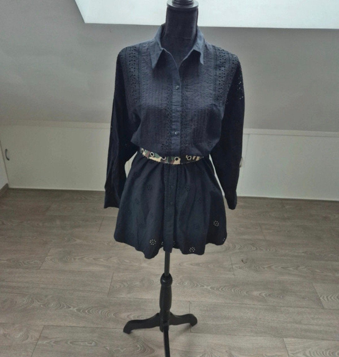 blouse jurk. maat 36, Verzenden, Zo goed als nieuw, Maat 36 (S), Boven de knie