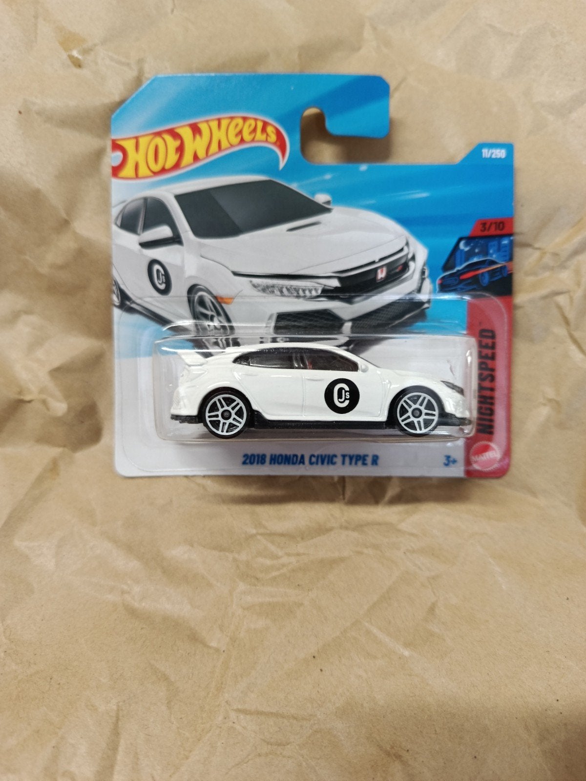 Hotwheels 2010  Honda Civic type r, Ophalen of Verzenden, Nieuw, Auto