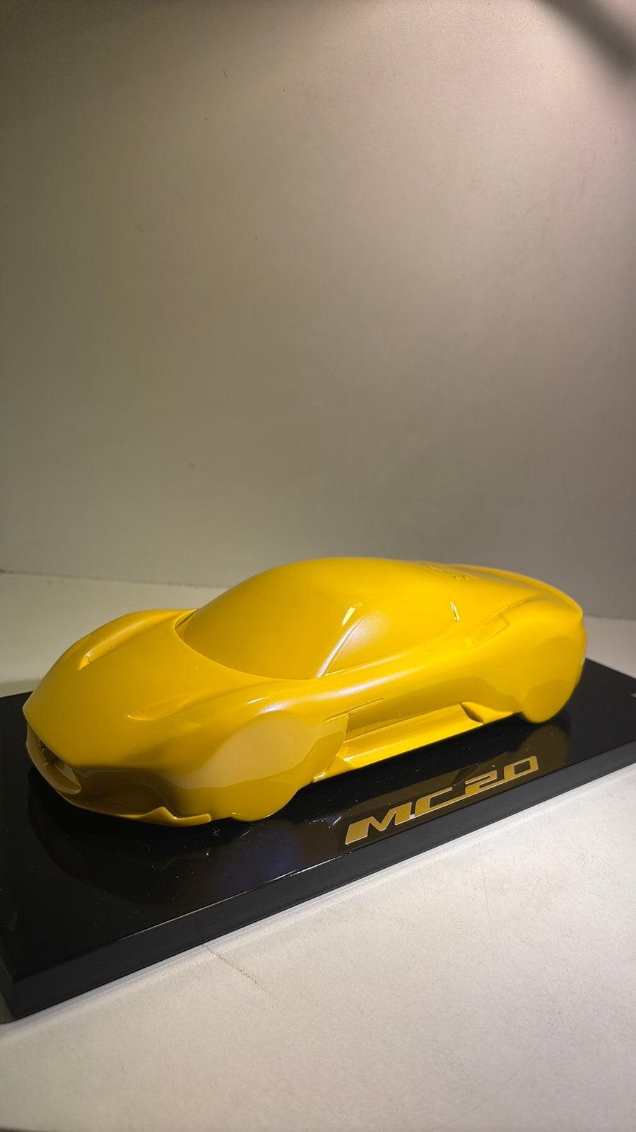 Maserati mc20 silhouette yellow BBR 1.18, Overige merken, Ophalen of Verzenden, A, A