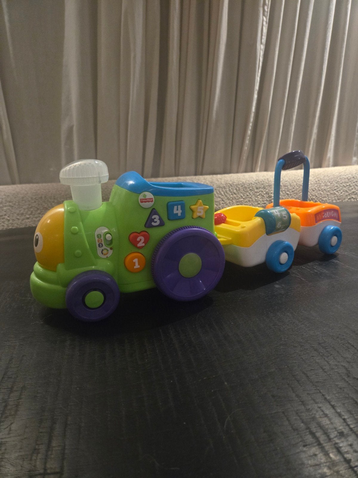 Fisher Price Interactieve Speelgoedtrein met Geluid en Licht, Ophalen of Verzenden, Gebruikt, Overige typen, Met licht