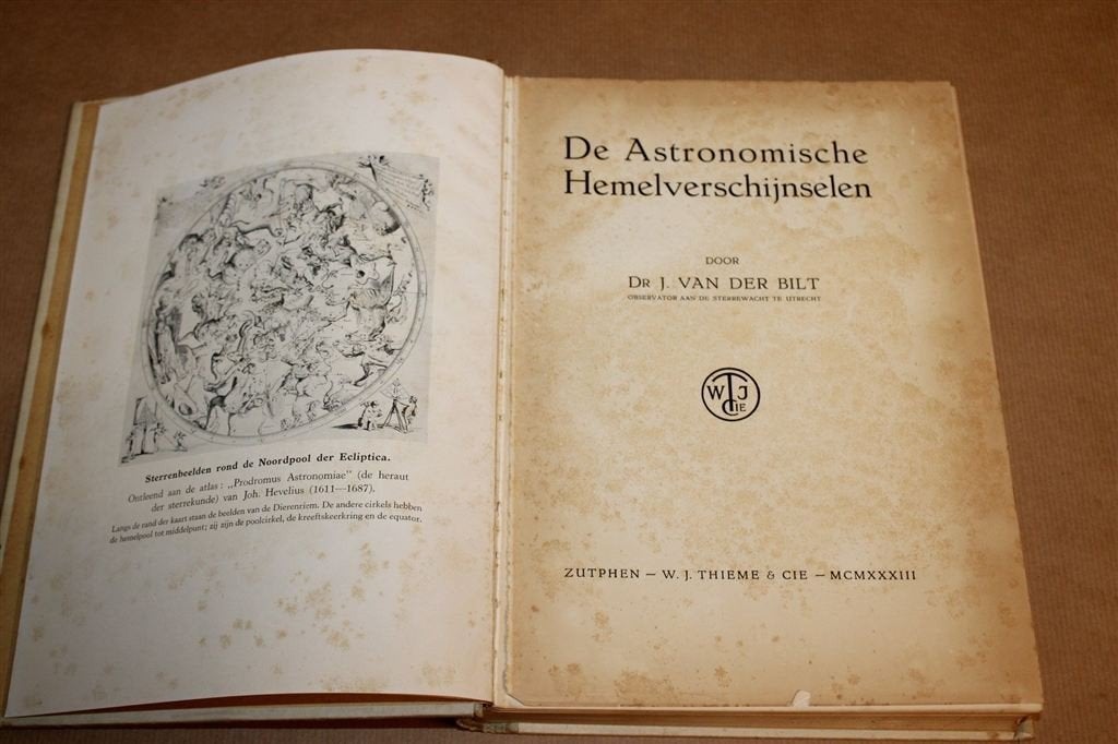 De Astronomische Hemelverschijnselen — Sterrenkunde 1933, Ophalen of Verzenden, Gelezen, Natuurwetenschap