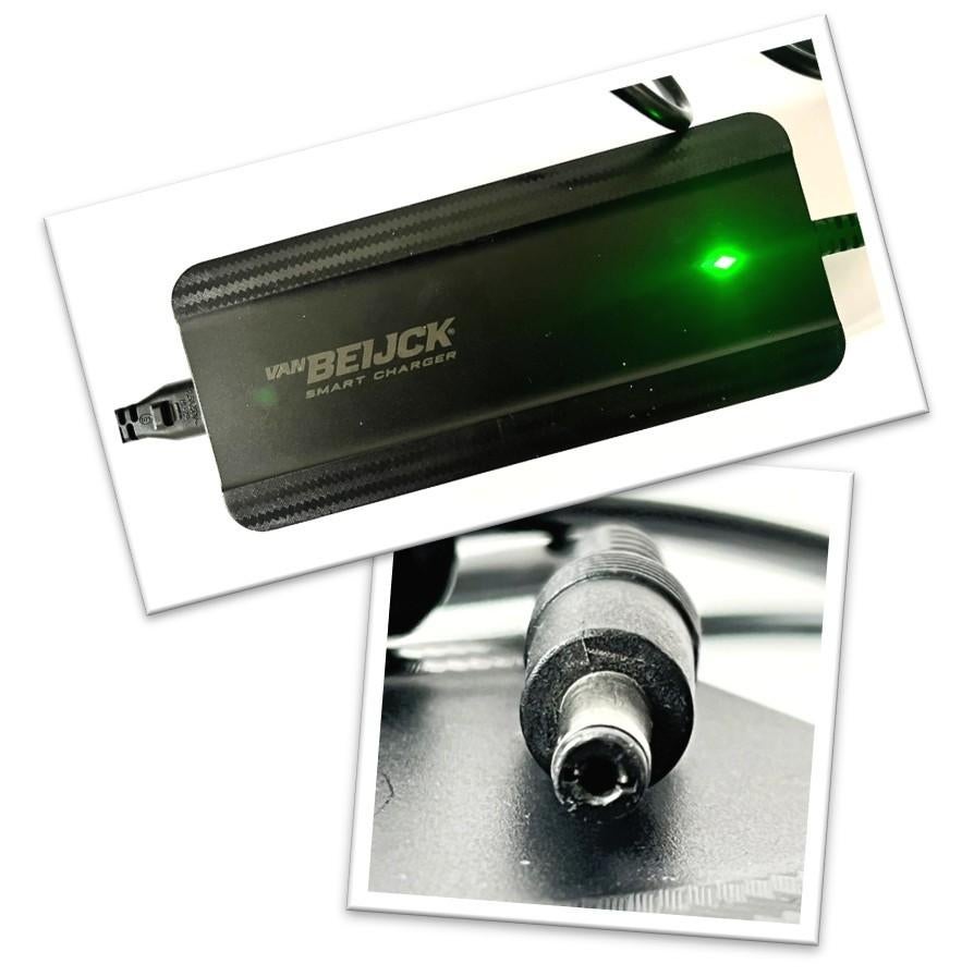 Van Beijk E-bike smart charger, DC stekker, Fietsen en Brommers, Fietsaccessoires | Fietsaccu's, Ophalen of Verzenden, Gebruikt