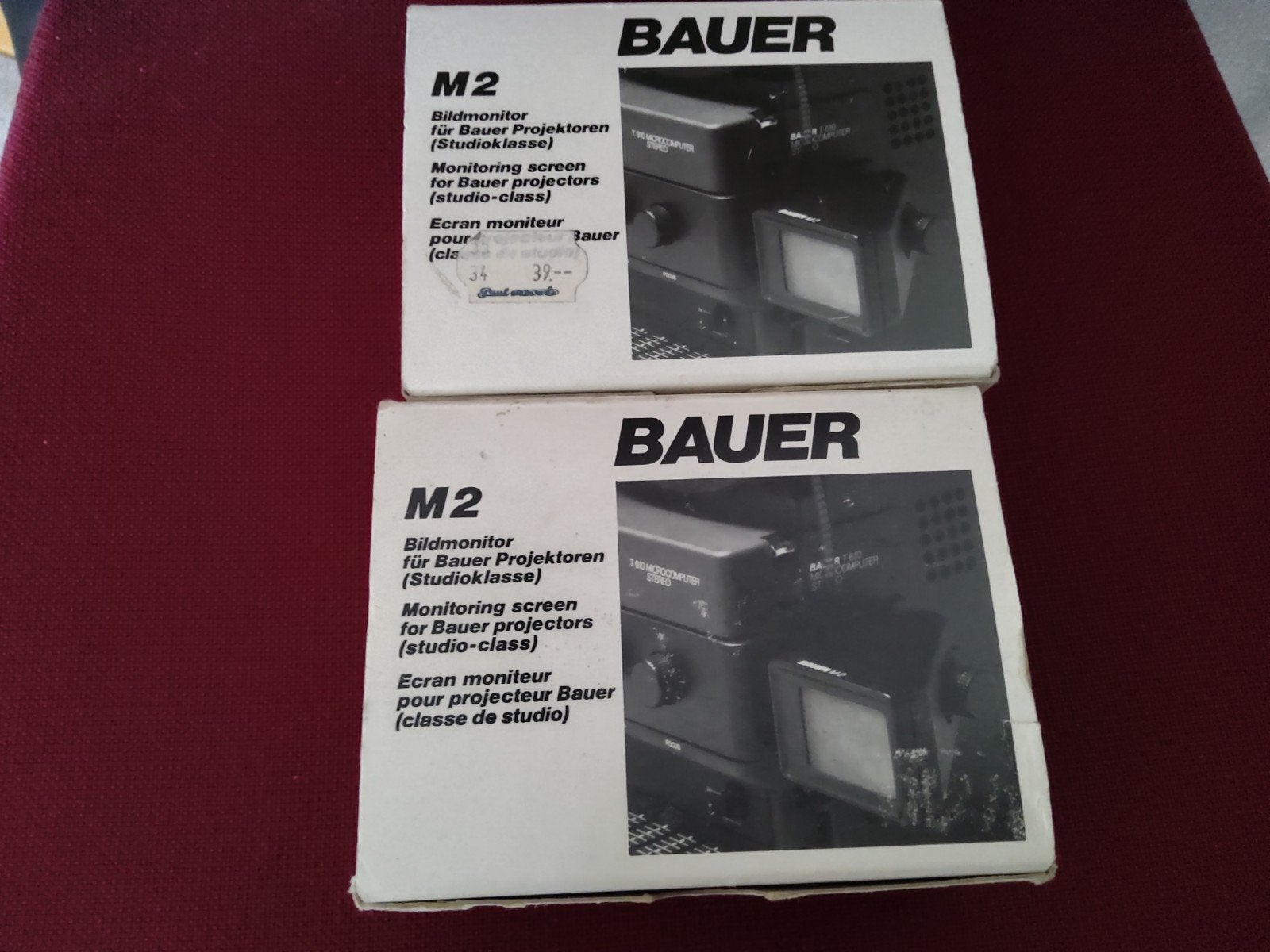 M 2 originele Bauer, Ophalen of Verzenden, Overige onderwerpen