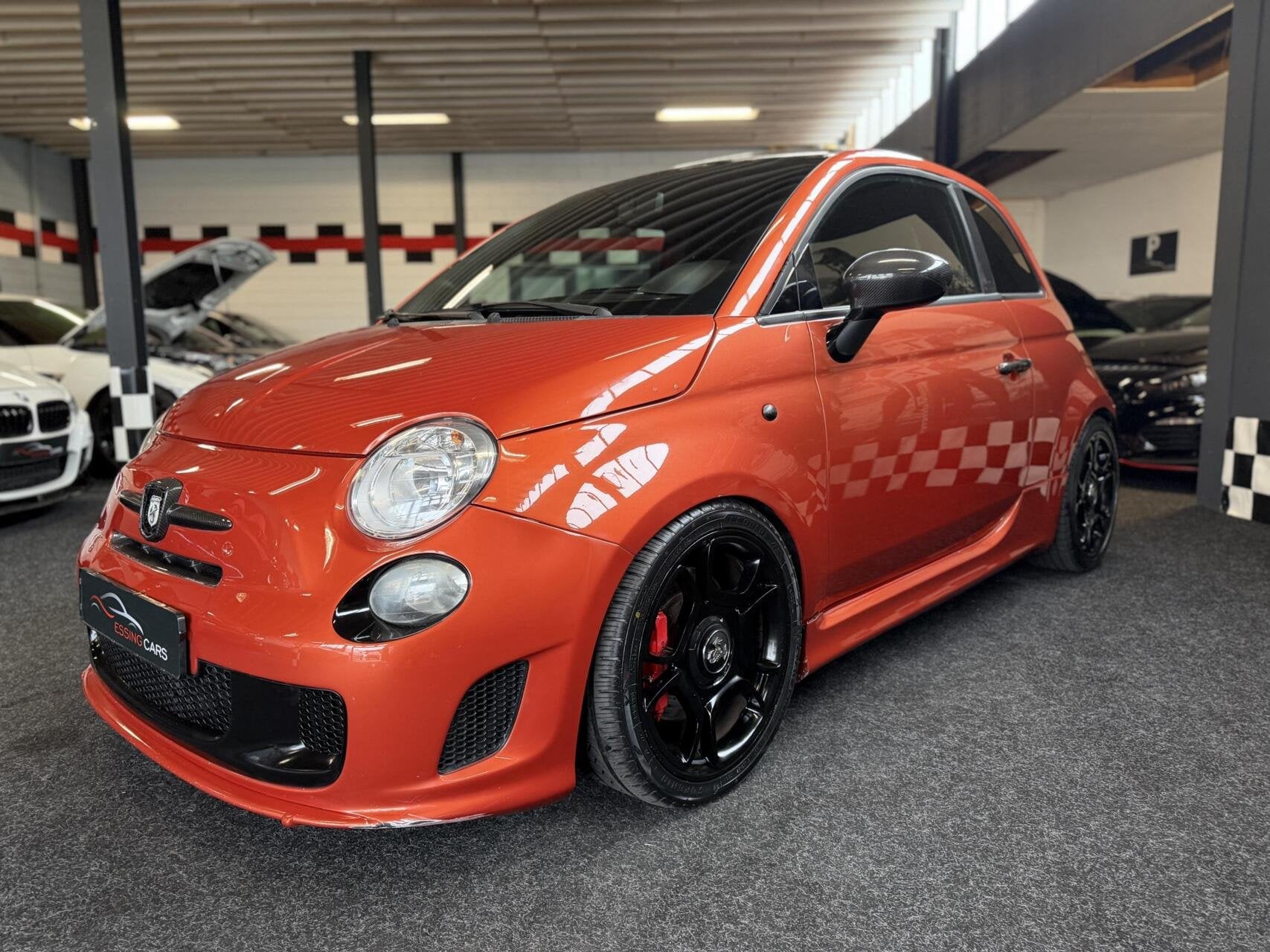Fiat 500 1.4-16V Abarth stage 2+! 200+pk!, Auto's, Voorwielaandrijving, 4 stoelen, Bedrijf, Handgeschakeld