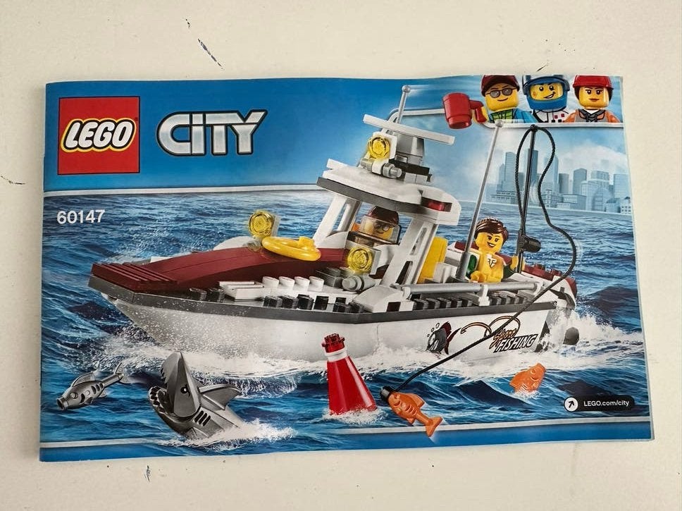 Lego City 60147 Vissersboot, Lego, Ophalen of Verzenden, Compleet, Complete set