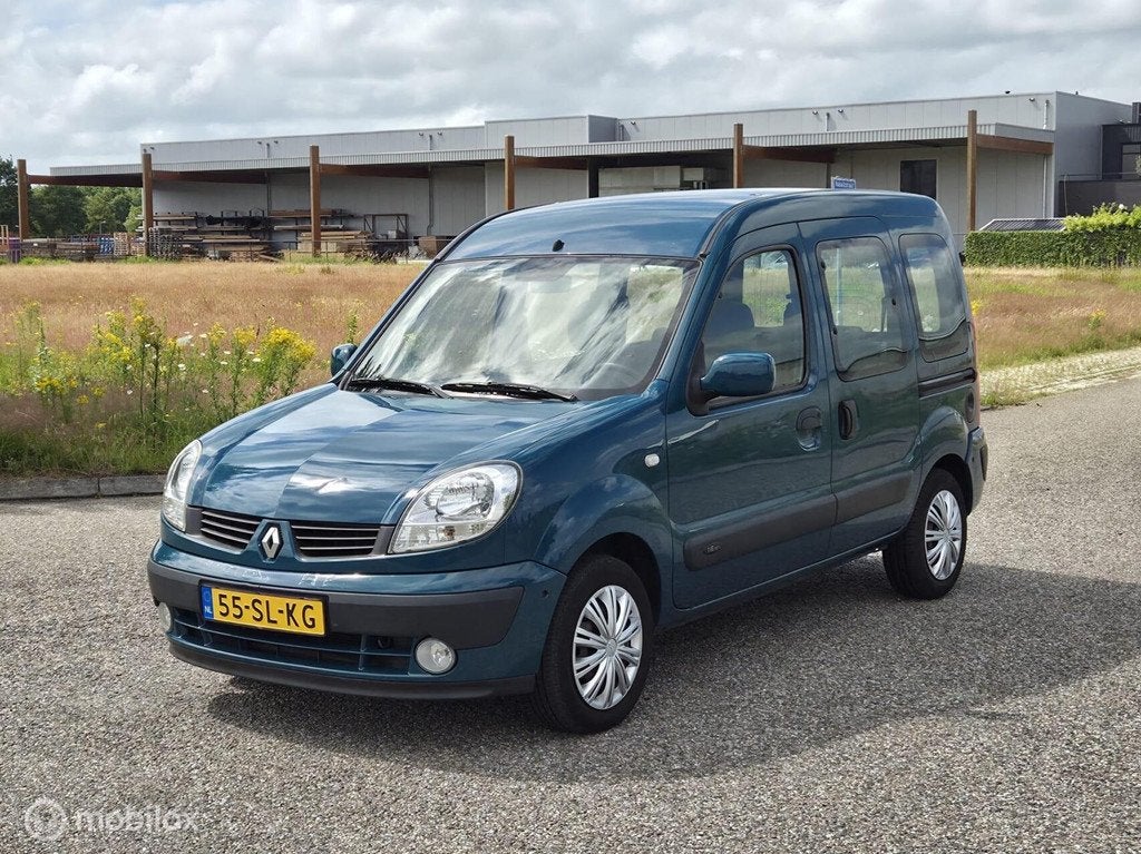 Renault Kangoo combi 1.6 Dubbele schuifdeur / Airco / APK, Auto's, Renault, Gebruikt, 49 €/maand, Origineel Nederlands, Bedrijf