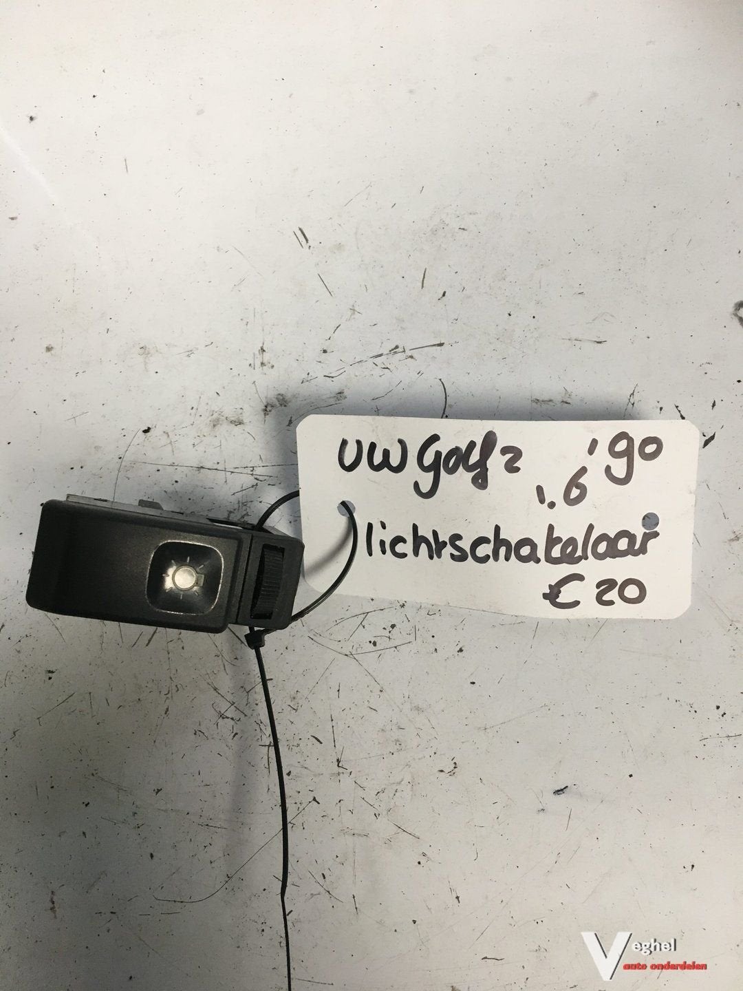 Vw Golf 2 1990 Lichtschakelaar, Gebruikt, -, -, Ophalen of Verzenden