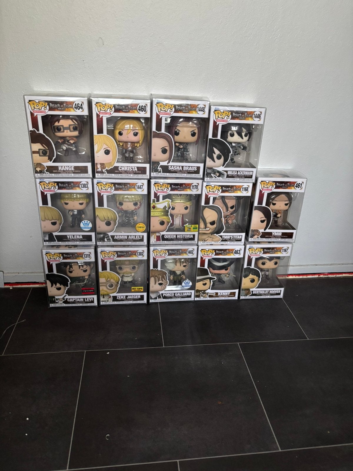 Attack on titan Funko pops!, Ophalen of Verzenden, Nieuw