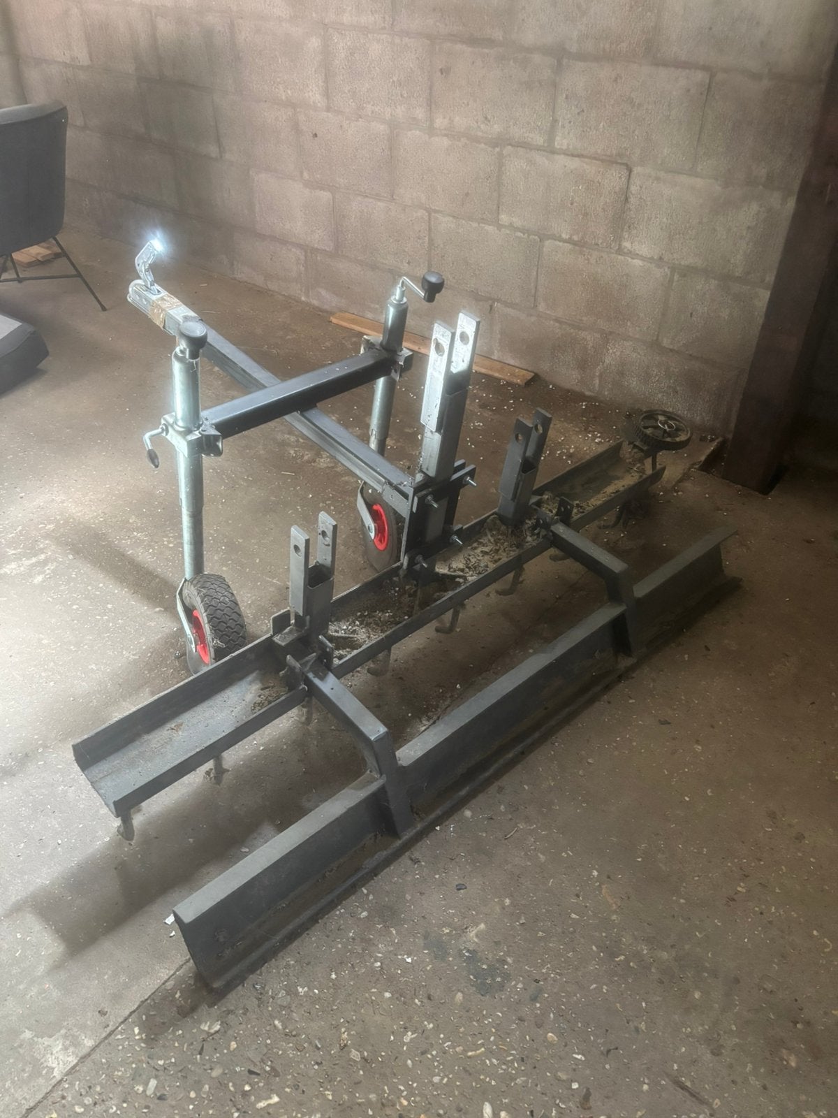 Bakvlakker voor achter quad/minitrekker, Ophalen, Zo goed als nieuw, Overige soorten
