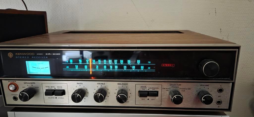 Kenwood KR-3130.  Volledig geserviced. (Met factuur), Overige merken, Refurbished, Ophalen of Verzenden, Minder dan 60 watt