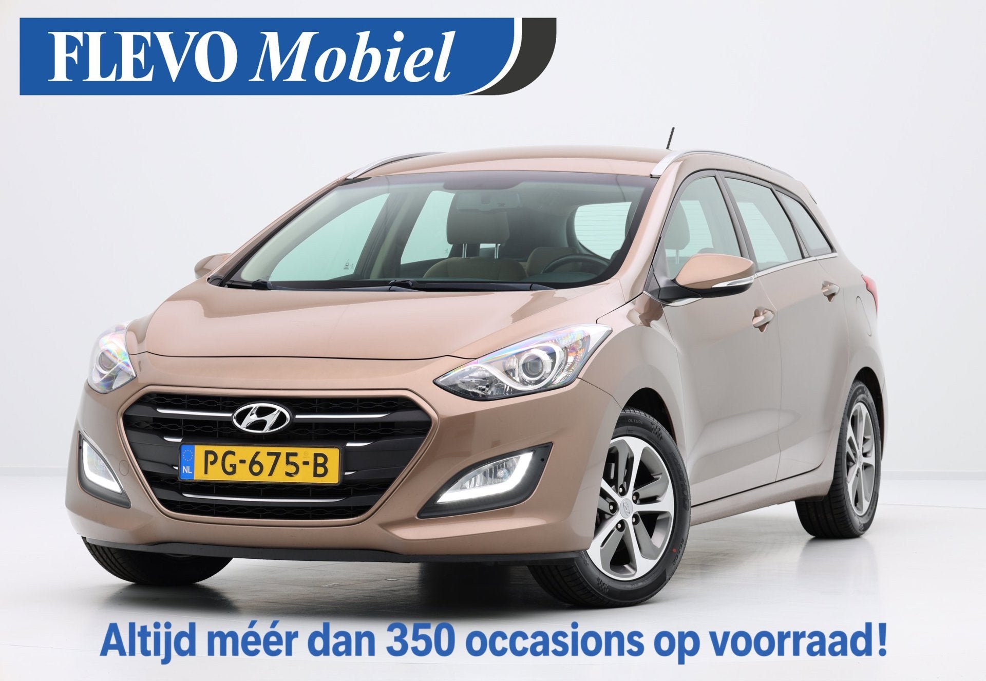 Hyundai I30 Wagon 1.6 GDi Comfort Clima|Cruise|LMV|Stoelverw, Voorwielaandrijving, Dealer onderhouden, Gebruikt, 4 cilinders