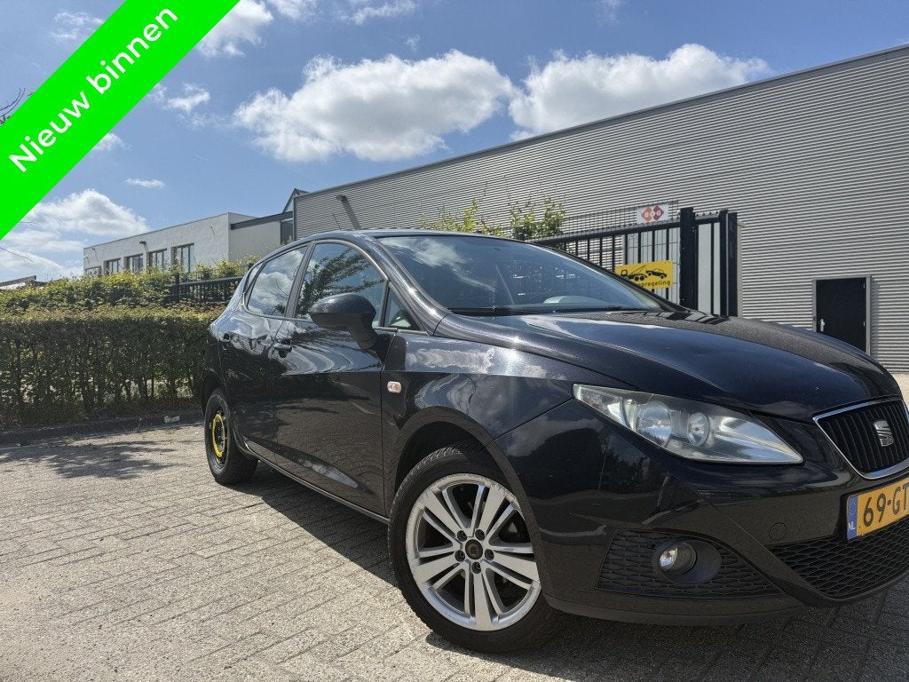 SEAT Ibiza 1.4 Style Clima|Cruise Control (bj 2008), Auto's, Seat, Bedrijf, Te koop, Ibiza, ABS, Airbags, Airconditioning, Alarm