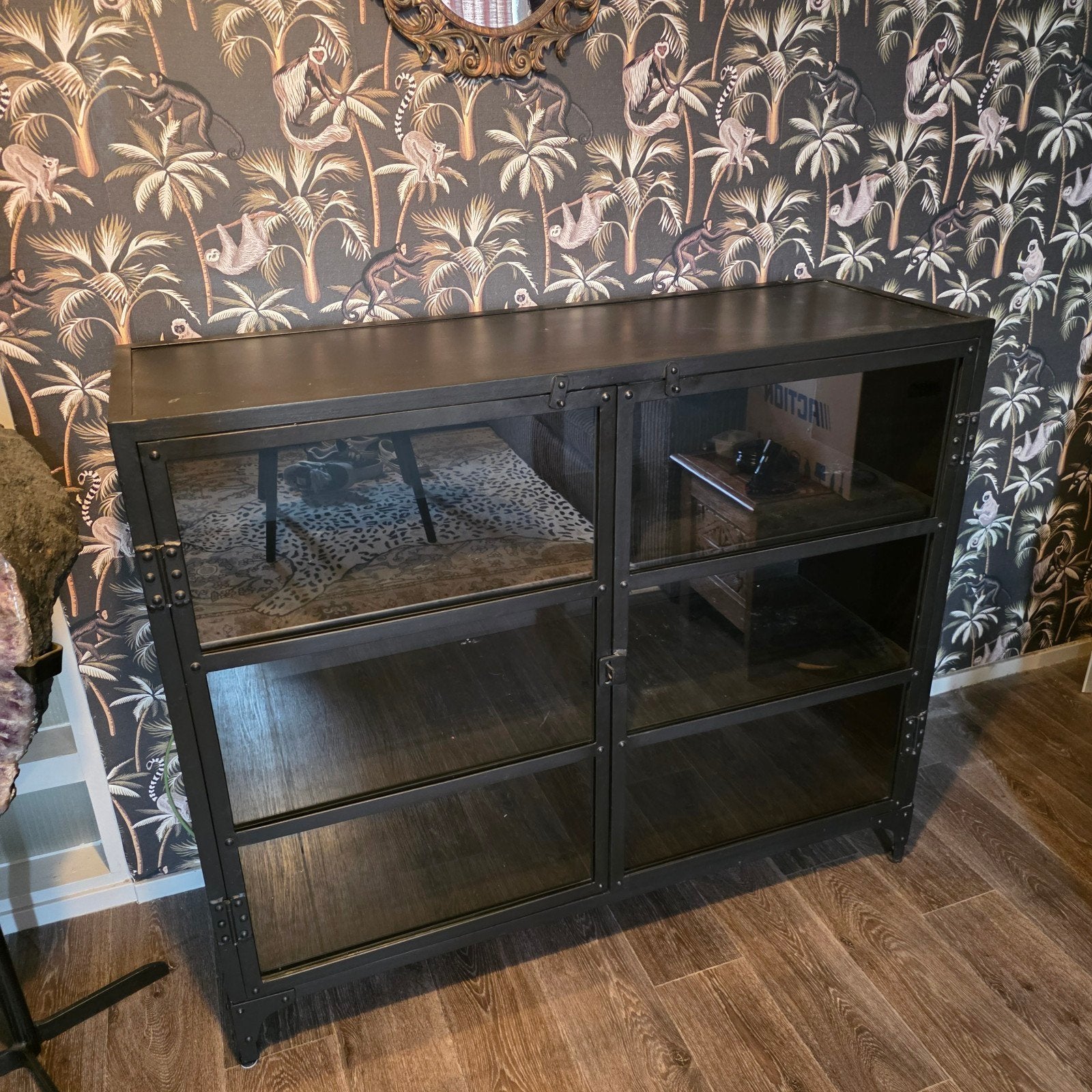 Idustriele Design kast / Vitrinekast, Indusrieel, 100 tot 150 cm, 100 tot 150 cm, Ophalen of Verzenden