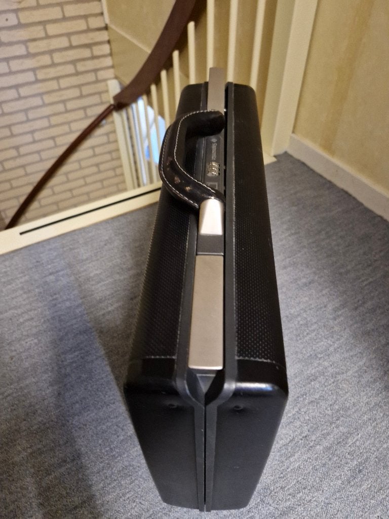 samsonite attache koffer, Sieraden, Tassen en Uiterlijk, Koffers, Gebruikt, Hard kunststof, Slot, Minder dan 50 cm