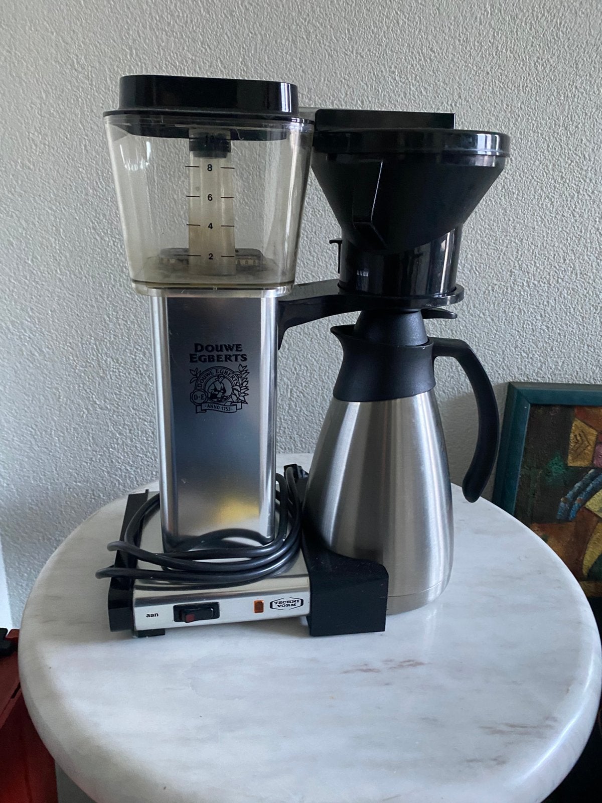 Douwe Egberts Technivorm koffiezetapparaat, 4 tot 10 kopjes, Ophalen of Verzenden, Zo goed als nieuw, Koffiemachine