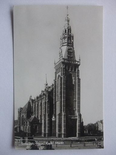 P238 Schagen - Hervormde kerk - 1962, Verzenden, 1960 tot 1980, Ongelopen, Noord-Holland