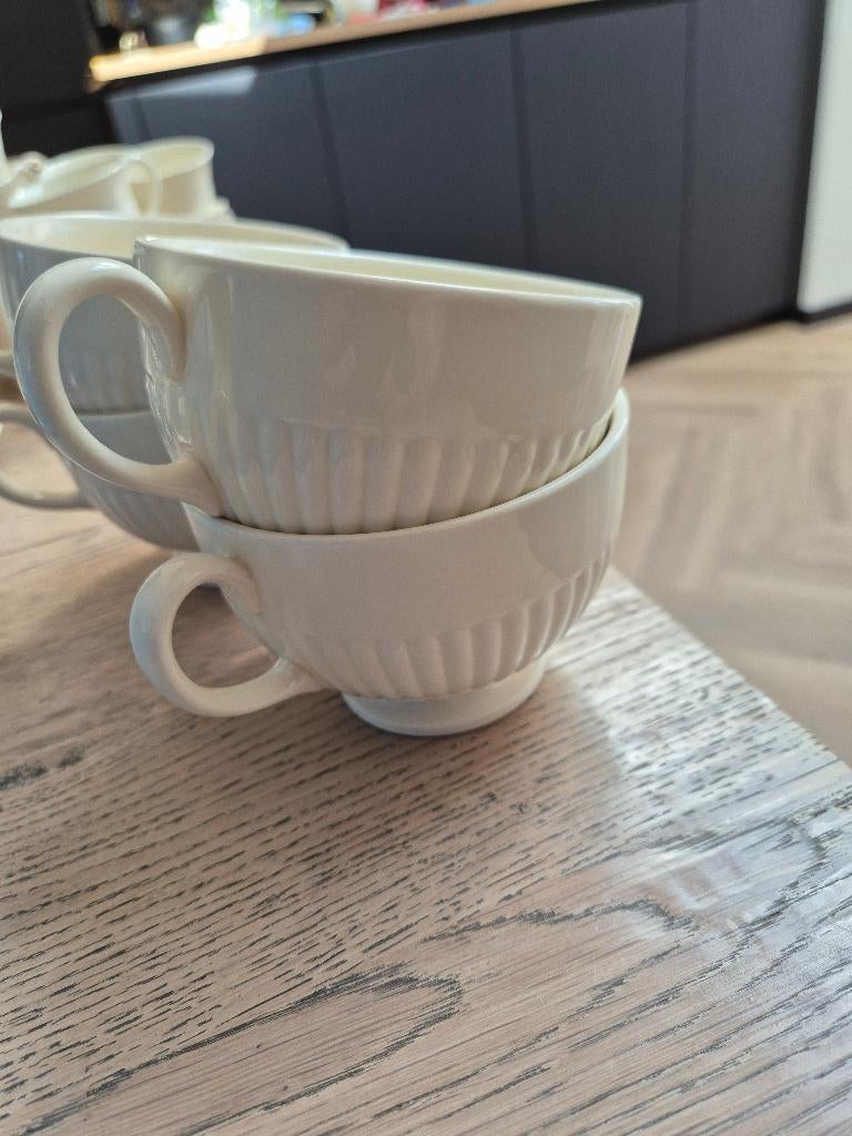 Soepkommen/bouillonkommen/ontbijtkommen wedgwood Edme, Ophalen of Verzenden, Zo goed als nieuw, Kom(men), Wedgwood