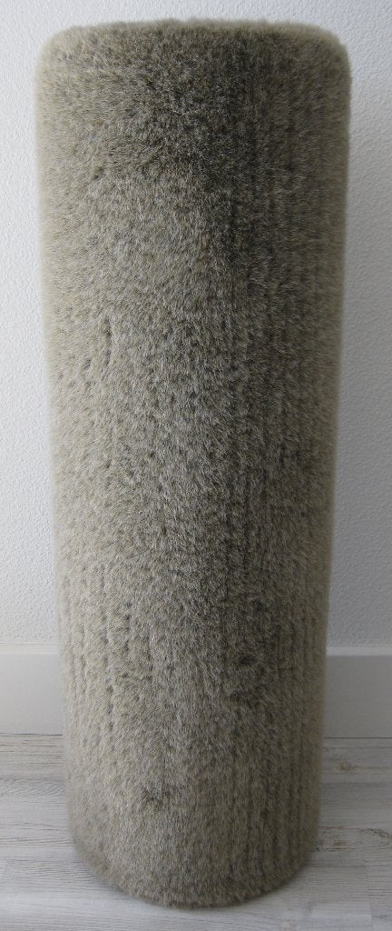 Kussen / Rolkussen bruin-taupe met rits 80x ø 26 cm, Bruin, Nieuw, Ophalen of Verzenden, Rolkussen