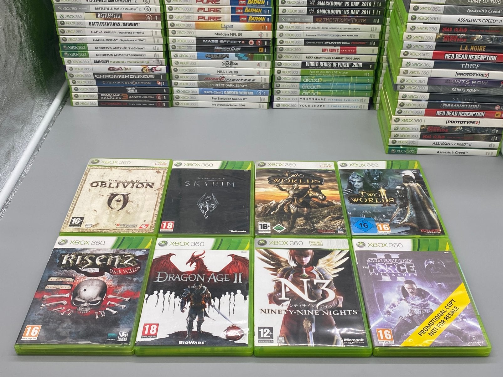Xbox 360 - RPG & Action/Adventure Games Bundel, Vanaf 18 jaar, LucasArts, Bethesda, Microsoft Studios, 1 speler, Info@bethesda.com