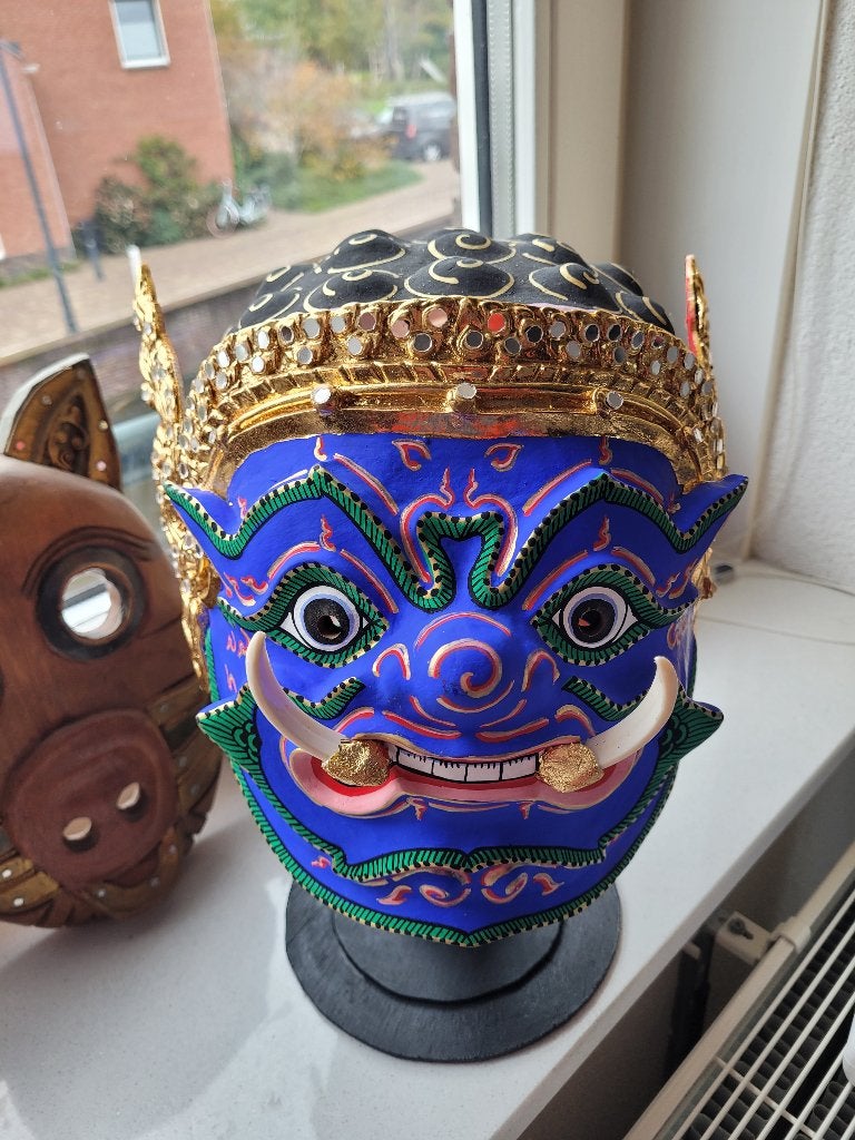 Decoratieve maskers, Antiek en Kunst, Ophalen
