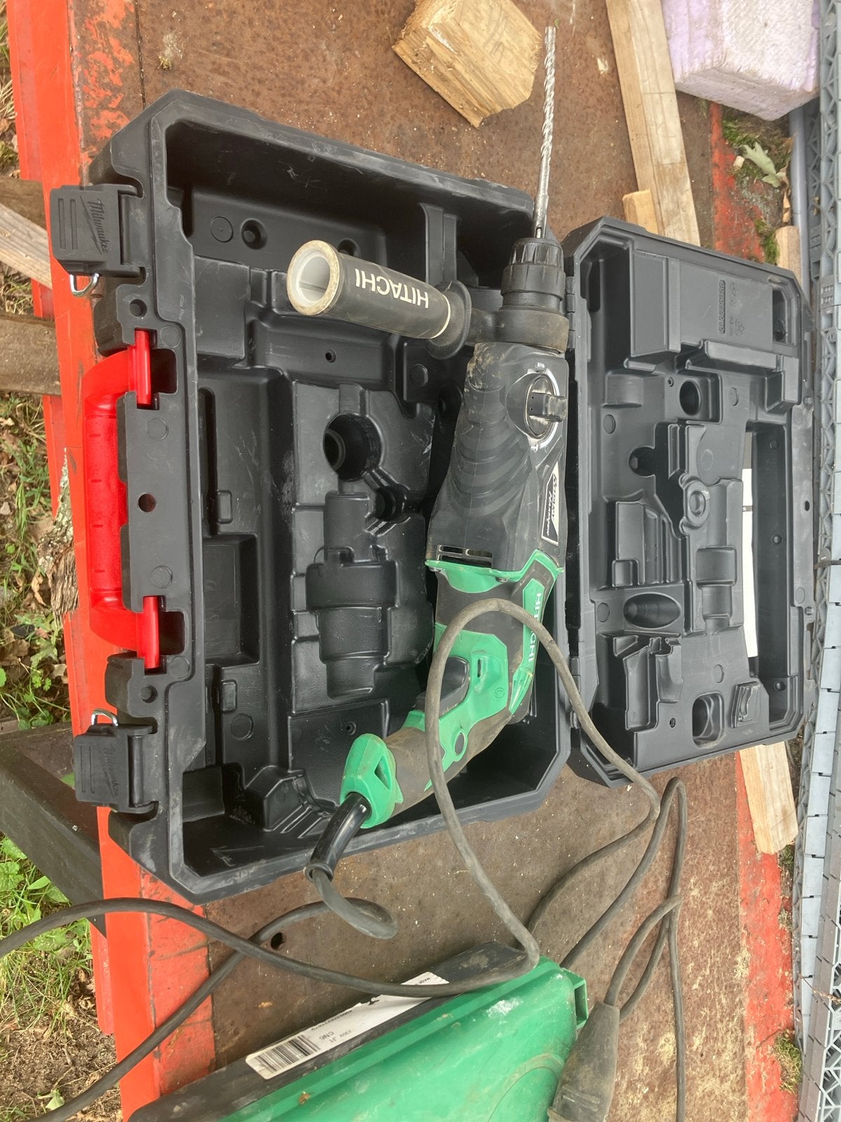 Hitachi DH 26PX Boorhamer (boor vast), Ophalen, Boor- en/of Breekhamer, Klopboormechanisme, Gebruikt