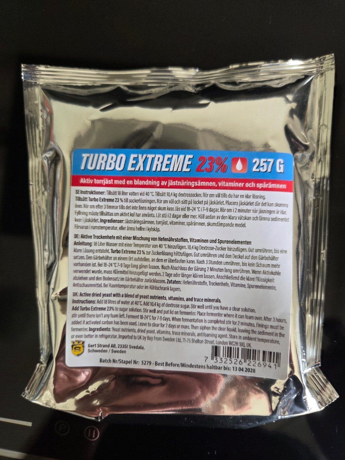 Turbo extreme Gist 23%, Ophalen of Verzenden, Nieuw