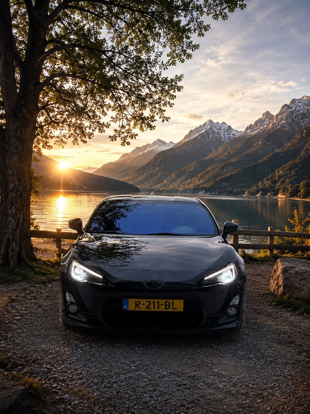 TRD GT86 TOYOTA zwart, Auto's, Toyota, 13 km/l, 1998 cc, Achterwielaandrijving, 4 cilinders